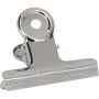 MAUL clip in metallo, colore: nichel, larghezza: 50 mm apertura: 20 mm, confezione self-service (21750-96)