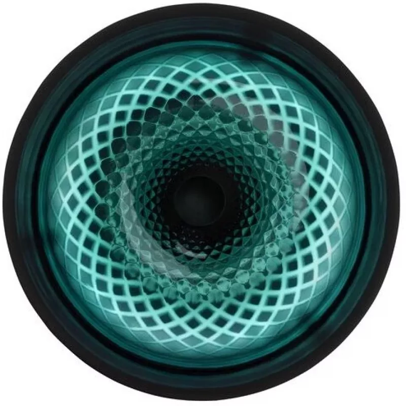 Altoparlante portatile wireless Harman/Kardon Aura Studio 4 — 100 W, 3 driver, 45–20000 Hz, nero/trasparente