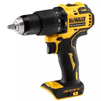 Avvitatore trapano a batteria DeWALT DCD709N-XJ, brushless 18V, 2 marce, 1650 giri/min, 65 N·m, mandrino autoserrante 1,5–13 mm, 1,2 kg
