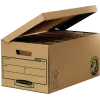 Fellowes 4472205 scatola contenitore scatola contenitore nero, marrone rettangolare carta (4472205)