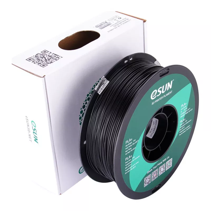 PLA+ 1,75 mm nero 1 kg
