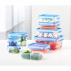 EMSA 508537 Contenitore per alimenti scatola rettangolare 1,75 L blu, trasparente 1 pz.