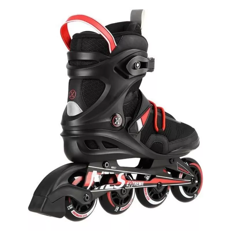Pattini in linea Nils Extreme NA14124 nero taglia 42