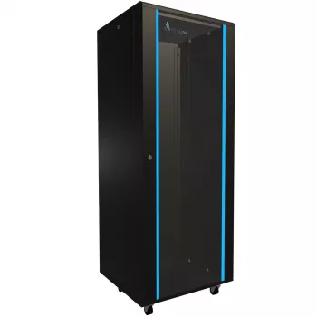 Rack a libera installazione Extralink armadio rack 32U 600x600 nero