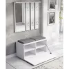 Pensile per ingresso e shop GAR OPAL BIEL — bianco, 1 anta girevole