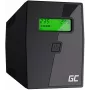 Gruppo di continuità Green Cell UPS02 0,8 kVA (480 W) line-interactive, LCD, 2x prese tipo F, USB-B, RJ-45, RJ-11