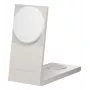 Caricabatterie wireless Native Union Rise 3 in 1 Qi2 — USB, cavo 2 m, grigio chiaro (arenaria)