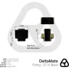 Thermal Grizzly DeltaMate ST16 Raccordo per raffreddamento a liquido, Nero