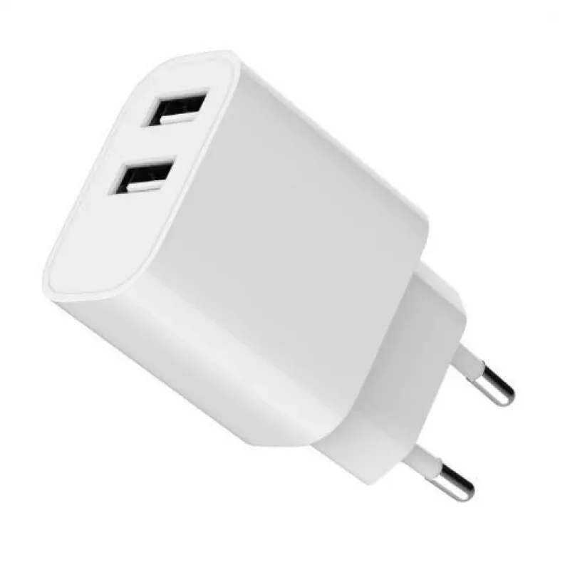 Caricabatterie Gembird TA-UC-2A12-01 da interno AC 2.4A 2 USB bianco