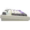 LORGAR KBP7075W, tastiera gaming meccanica 75% wireless Pro, beige, layout EN
