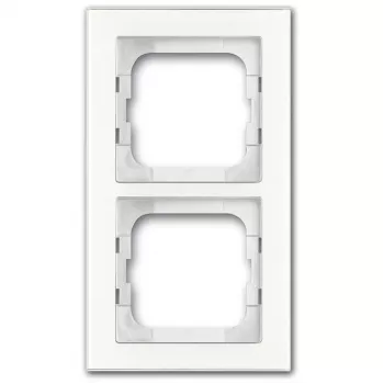 Busch-Jaeger 1754-0-4438. Colore prodotto: bianco, design: senza viti, compatibilità marca: Busch-Jaeger. Larghezza: 91 mm, altezza: 162 mm, spessore: 1,1 cm (2C