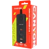 CANYON Caricabatterie H-10 PD 20W QC 3.0 18W 2USB-A 2USB-C da tavolo nero