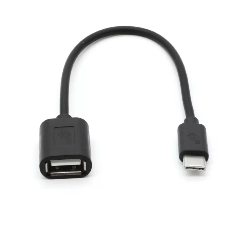 Cavo TB OTG USB AF - USB C 15cm nero (AKTBXKU4PAC015B)
