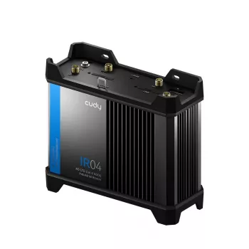 Router Wi-Fi Cudy IR04_EU 300 Mbit/s, 2,4 GHz Wi‑Fi 4 (802.11n), 4x Fast Ethernet, 1x USB 2.0, supporto LTE (4G)