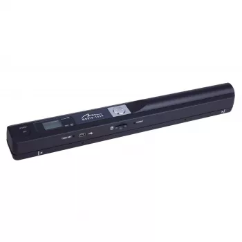 Pen-Scanner MEDIA-TECH MT4090, nero, display LED, USB 2.0, MicroSD, batteria AAA