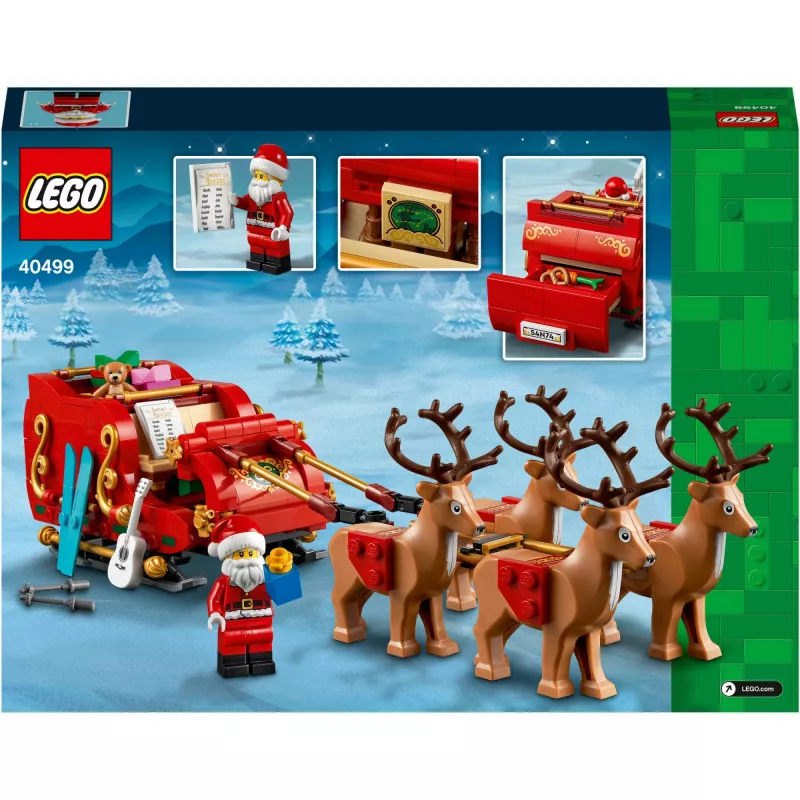 LEGO Seasonal Slitta di Babbo Natale set 40499