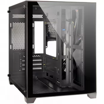 Case PC Inter-Tech C-501 Aspect midi tower nero