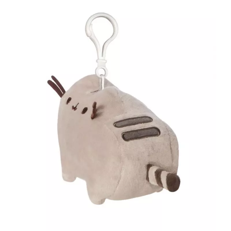 Pusheen - portachiavi con clip (11 x 8 cm)