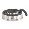 Bollitore Outwell Collaps Kettle 1,5 l silicone acciaio inox Navy Night – bollitore da campeggio pieghevole