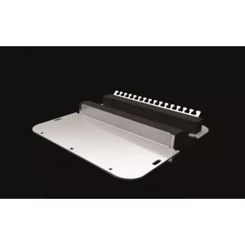 Piastra passacavi Rittal 1182.080 acciaio inox 301x221 mm