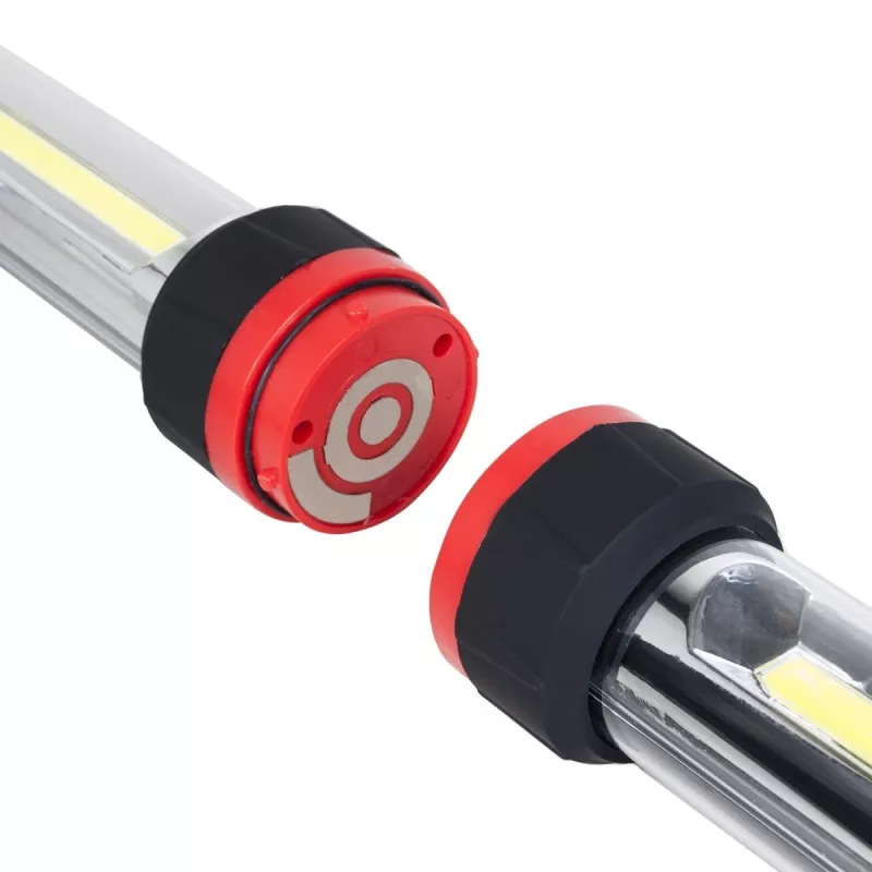 MCE230 Cob LED Xxl 2X lampada da officina con magnete e gancio, dual-mode, 1200 lumen max - Maclean