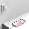Caricabatterie da interni 4smarts 541178 trasparente bianco ricarica rapida USB Type-C