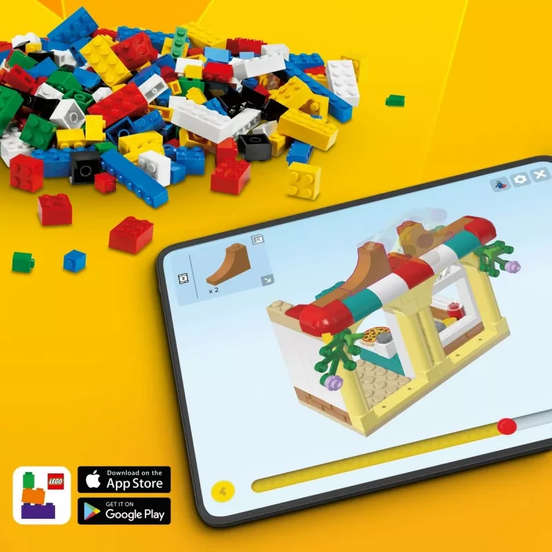 LEGO set da costruzione Pappagallo esotico 31136 — modello da esposizione Creator, 253 pezzi, 220×120×110 mm