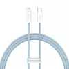 Cavo USB-C per Lightning Baseus Dynamic Series, 20W, 1 m (blu)