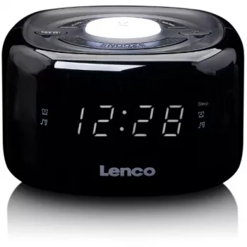 Radio orologio Lenco CR-12BK digitale nera (CR-12)