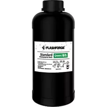 Resina standard verde per stampante 3D UV/LCD 1 L Flashforge 405 nm