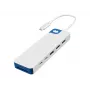 Dock Hyper HyperDrive Flex 9 porte Dual-4K-HDMI, bianco/blu | HD4103BUGL | Numero porte HDMI 2