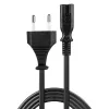 Lindy 30421 cavo di alimentazione nero 2 m CEE7/16 connettore femmina C7