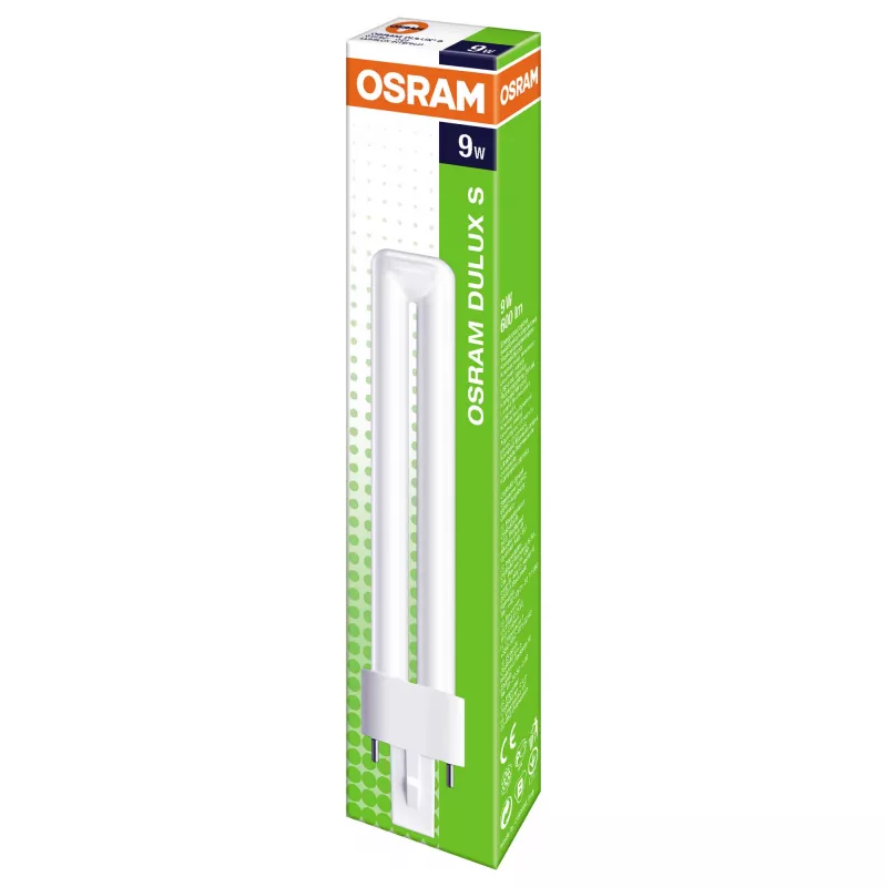 Osram DULUX S lampada a risparmio energetico 9W/827 G23 FS1