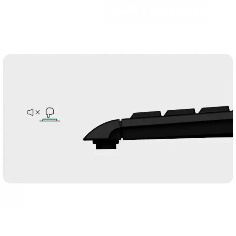 KeySonic KSK-5011ELC (DE) tastiera Home USB QWERTZ tedesco nero
