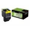 Toner Lexmark Cartridge 702HY giallo 70C2HY0 3000 pagine