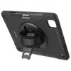 4smarts - cover posteriore per tablet - resistente - poliuretano termoplastico (TPU) - nero - per Apple 10.9 iPad Air (4. generazione) (467841)