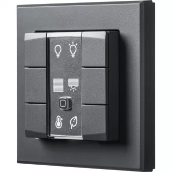Telecomando da parete a 6 tasti Homematic IP — RF wireless, portata fino a 200 m, IP20