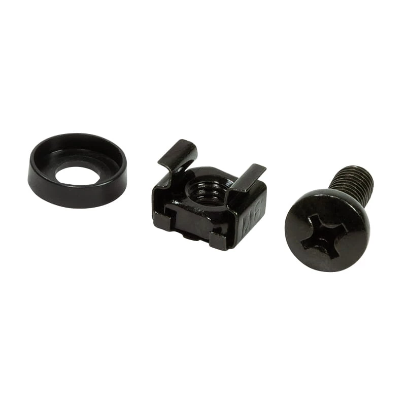 Set viti LOGILINK AC116 — 50 viti nere per accessori rack