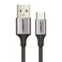 Ugreen cavo USB-A/USB-C QC 3.0 3A 2m US288 (grigio)