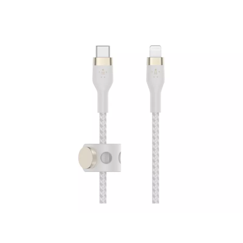 Belkin BOOST CHARGE - Cavo Lightning - 24 pin USB-C maschio a Lightning maschio - 2 m - bianco - per Apple iPad/iPhone/iPod (Lightning)