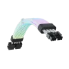 Gamemax | Cavo prolunga alimentatore | VGA/CPU 2x8PIN-B | Nero