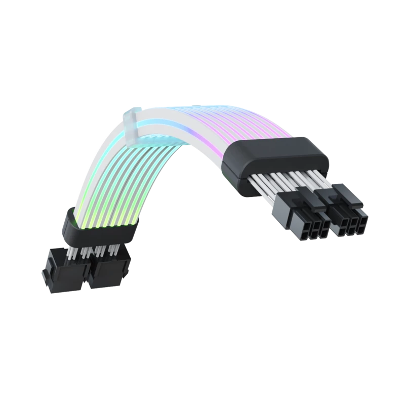 Gamemax | Cavo prolunga alimentatore | VGA/CPU 2x8PIN-B | Nero