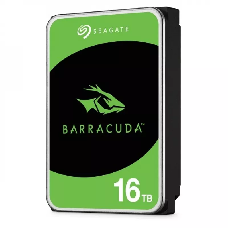 Disco fisso interno Seagate Barracuda 16TB 7200 RPM 512 MB 3.5 pollici Serial ATA