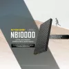 Powerbank portatile Nitecore NB10000 — 10000 mAh, USB‑A + USB‑C, uscita totale 38 W, grigio