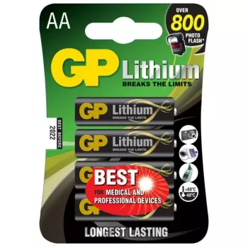 GP Batteries batteria monouso primaria al litio AAA alcalina (07015LF-C4)