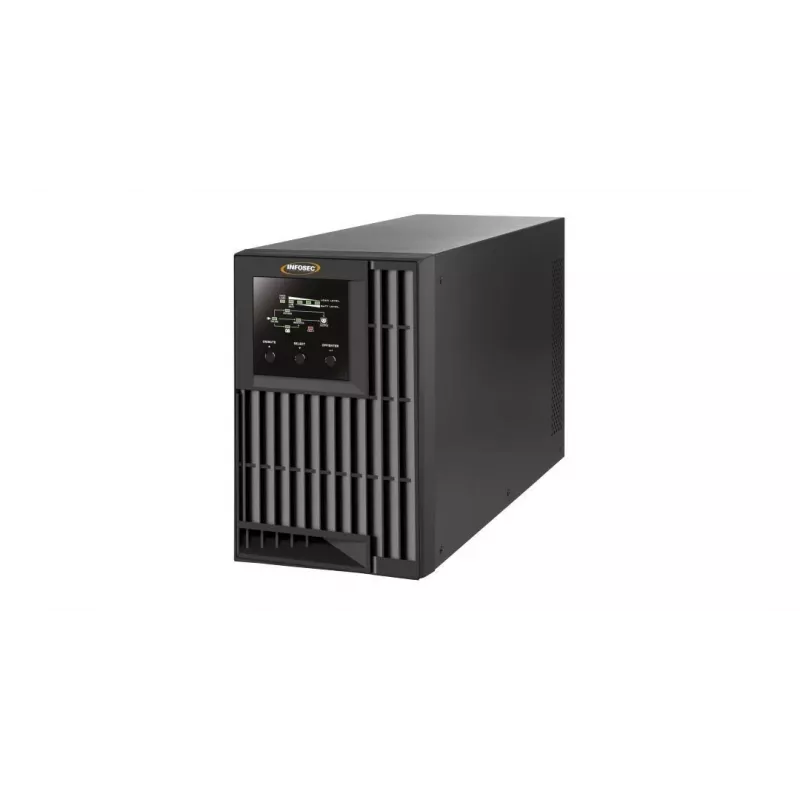 Infosec E4 Value 1000 gruppo di continuità (UPS) doppia conversione (Online) 1 kVA 3 uscite AC