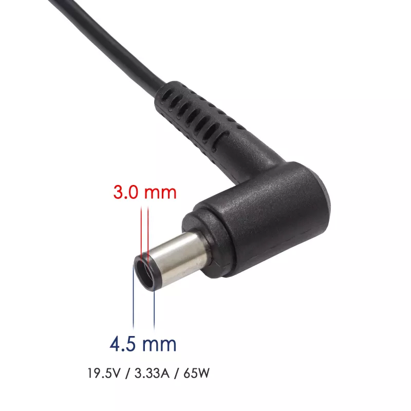 Alimentatore per notebook Akyga AK-ND-58 19,5 V / 3,34 A, 65 W, connettore 4,5 x 3,0 mm con pin, per Dell