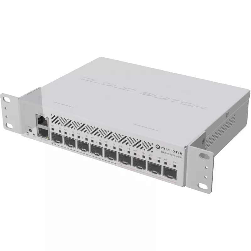 Staffa di montaggio MikroTik RMK-2/10 per CSS610-8G-2S+IN CRS109-8G-1S-2HnD-IN