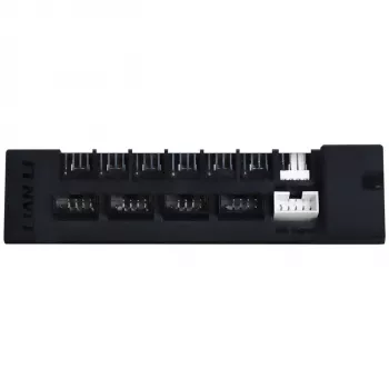 Hub USB e PWM Lian Li EDGE HUB EG-HUB01B — 4× USB, 6× connettori ventola PWM