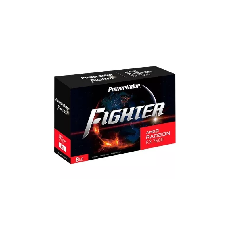 PowerColor Fighter Radeon RX 7600 8GB scheda grafica